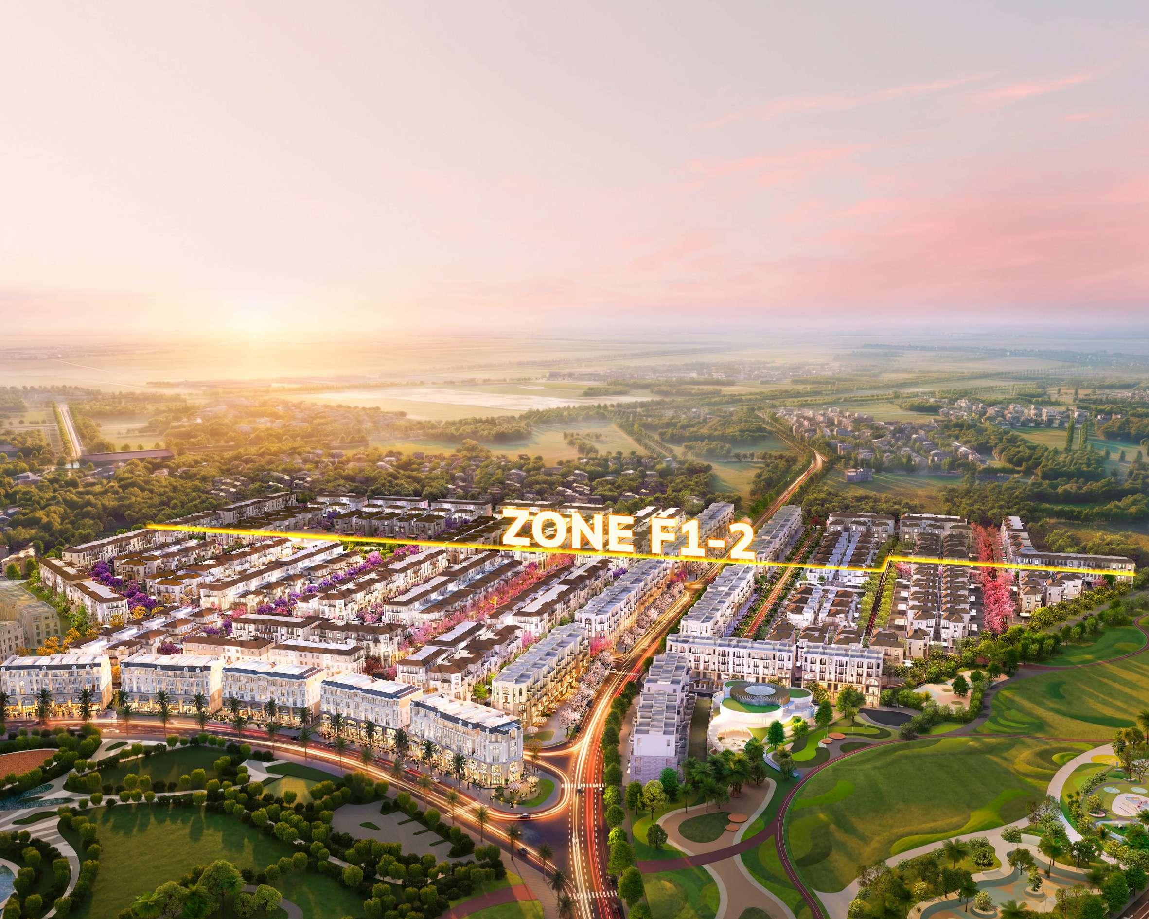 Phối cảnh tổng thể Hồng Hạc City