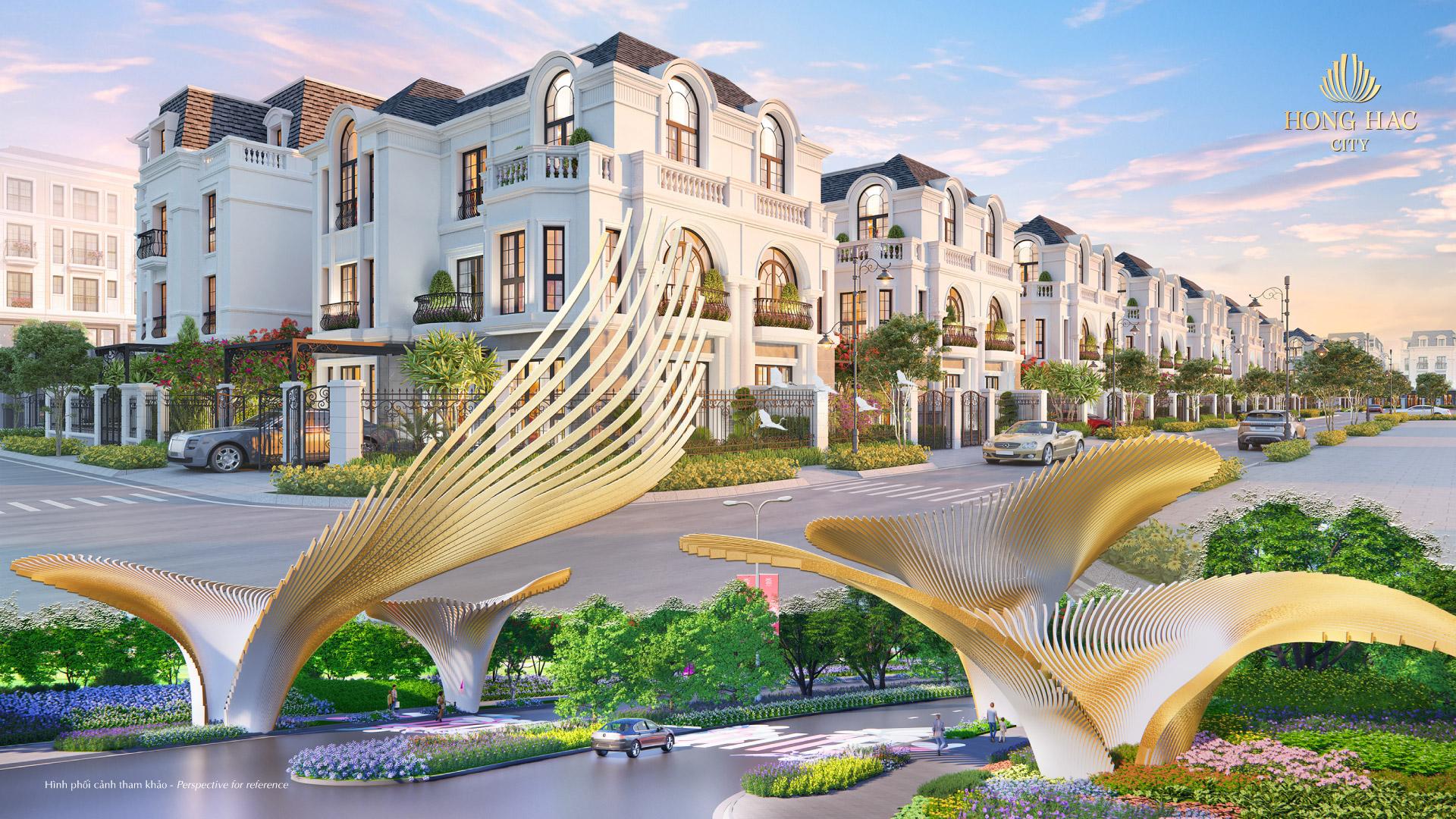 Đại cảnh Zone F1-2 Hồng Hạc City
